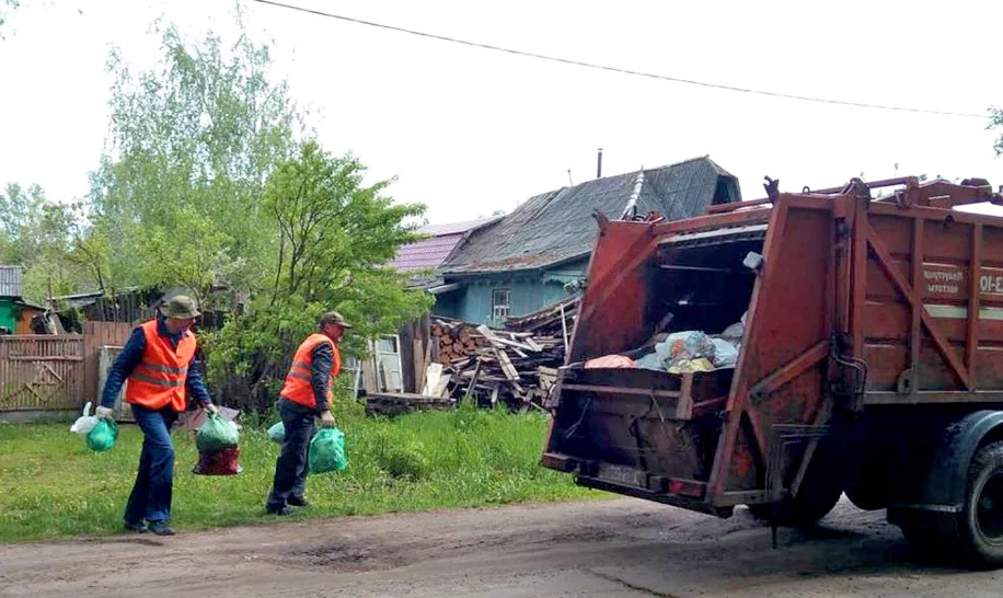 Вывоз мусора из частного дома в Тейково в октябре