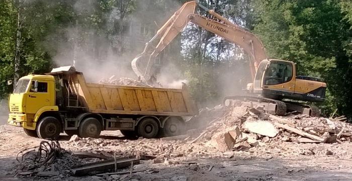Вывоз бетонного боя и ЖБИ отходов в Тейково от ПроМусор, цена от 2936 руб., утилизация и переработка