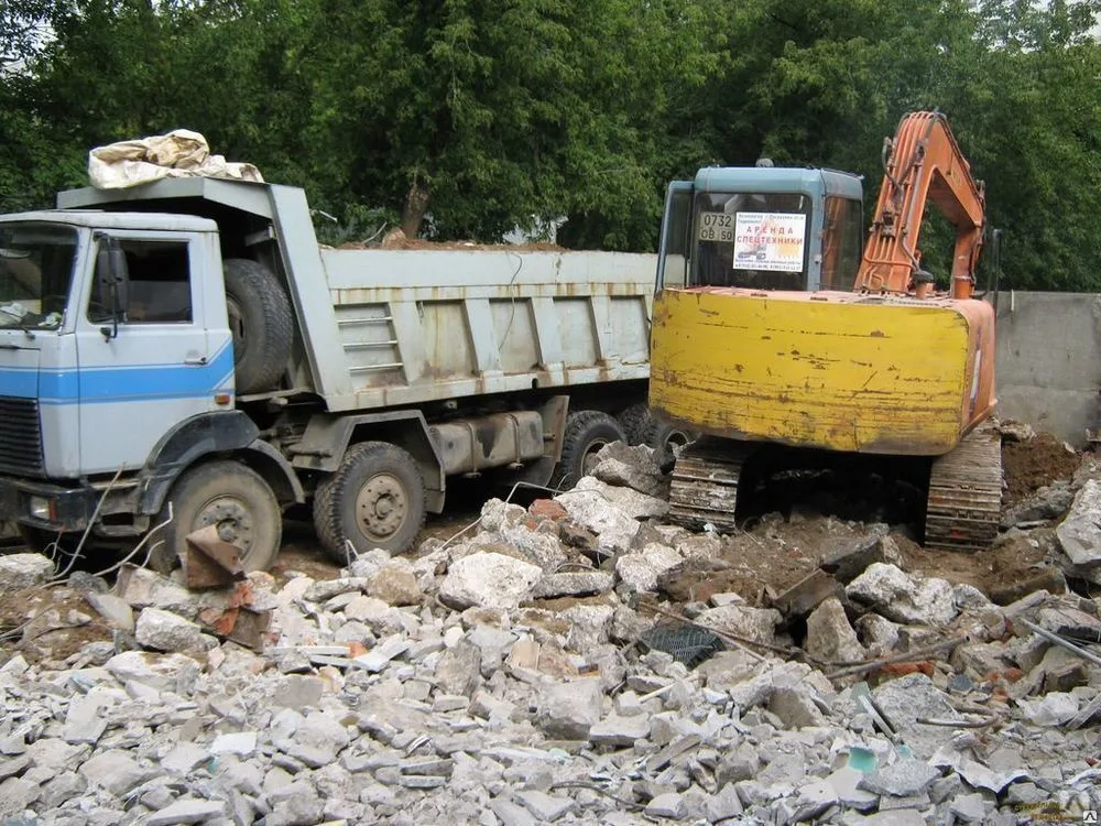 Вывоз бетонного боя и утилизация в Тейково в октябре